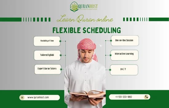 Learn Quran online with flexible schedule