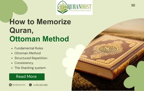 How to Memorize Quran, Ottoman Method