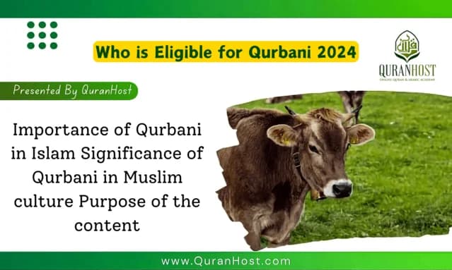 Discover Who is Eligible for Qurbani 2024 ?